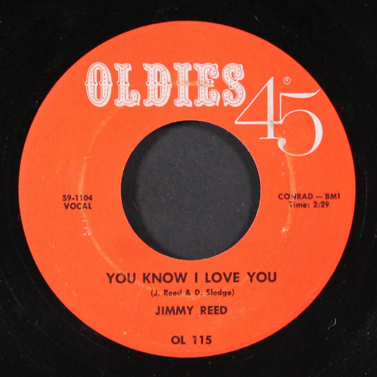 take out some insurance / you know i love you by JIMMY REED