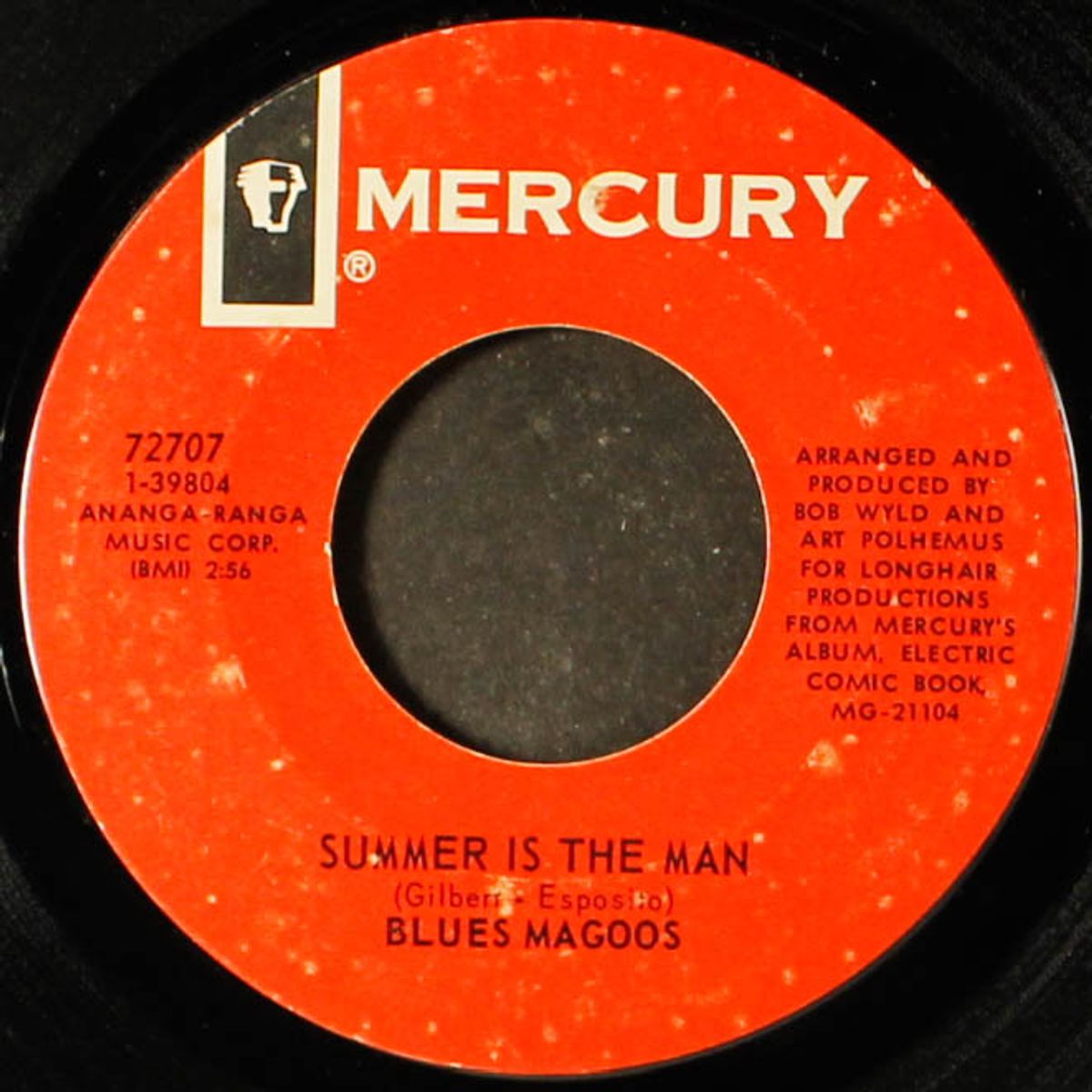 i wanna be there / summer is the man by BLUES MAGOOS