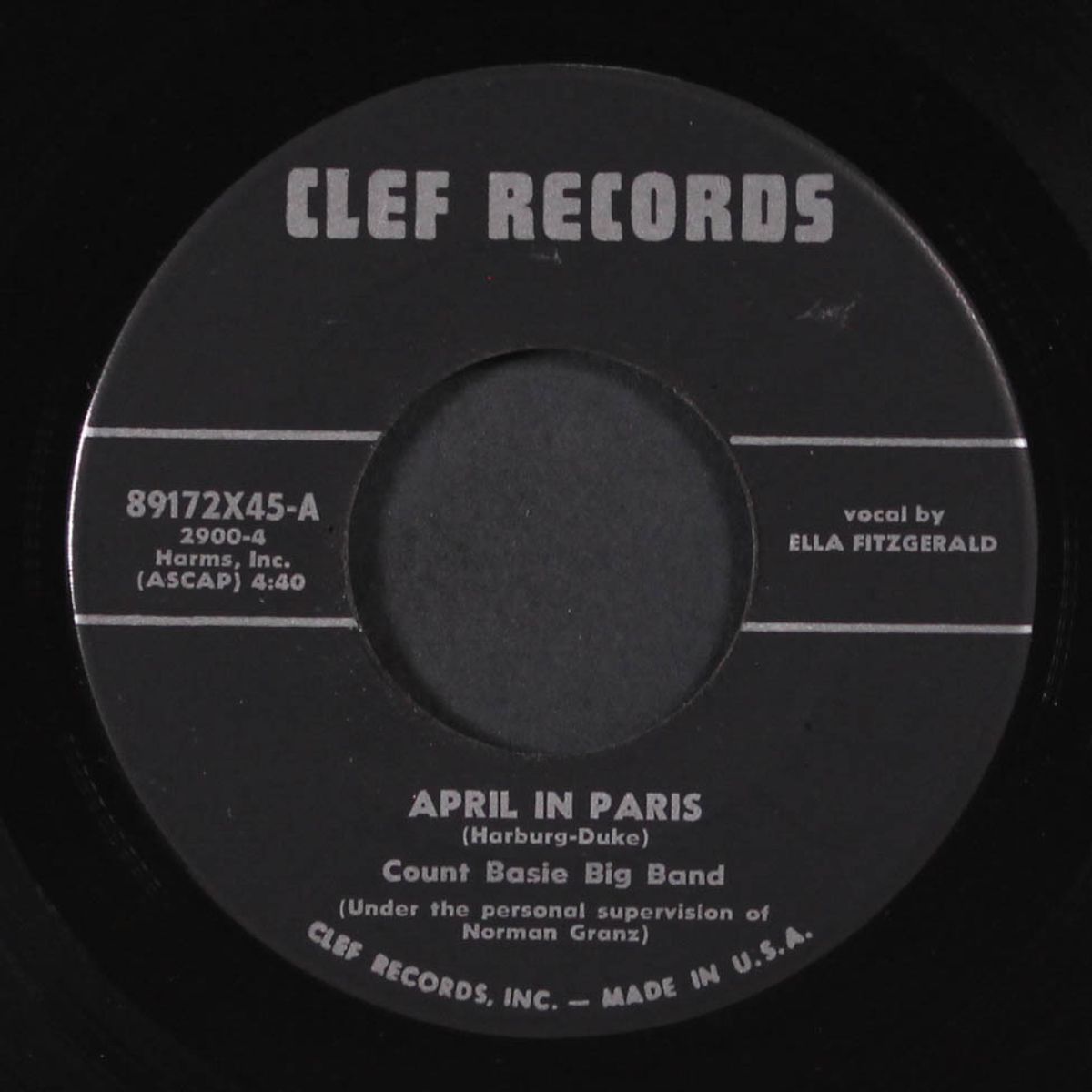 party blues / april in paris by COUNT BASIE