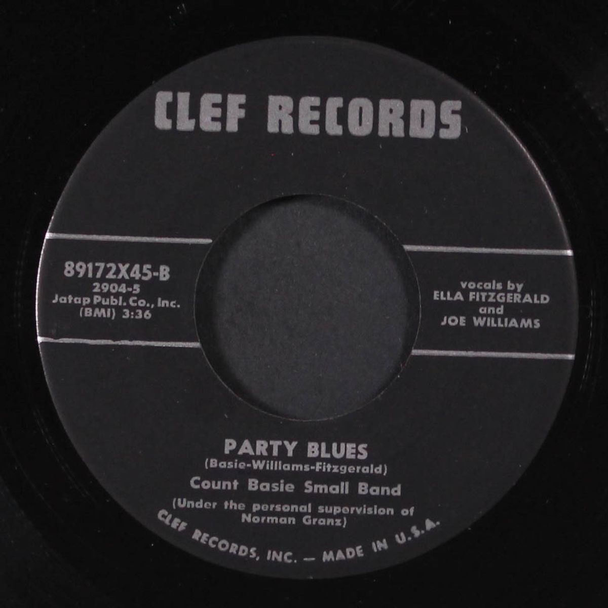 party blues / april in paris by COUNT BASIE