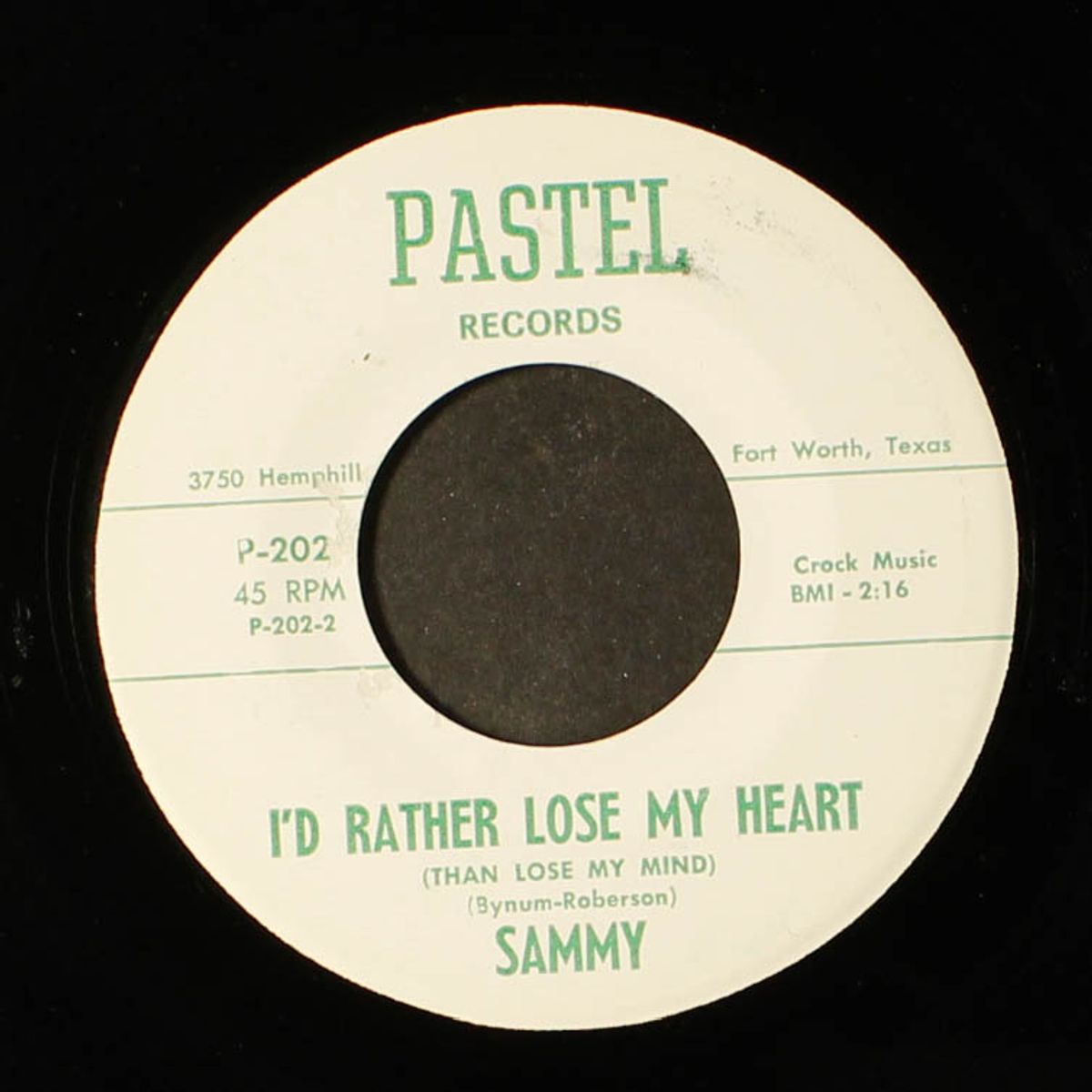just a matter of time / i'd rather lose my heart by SAMMY
