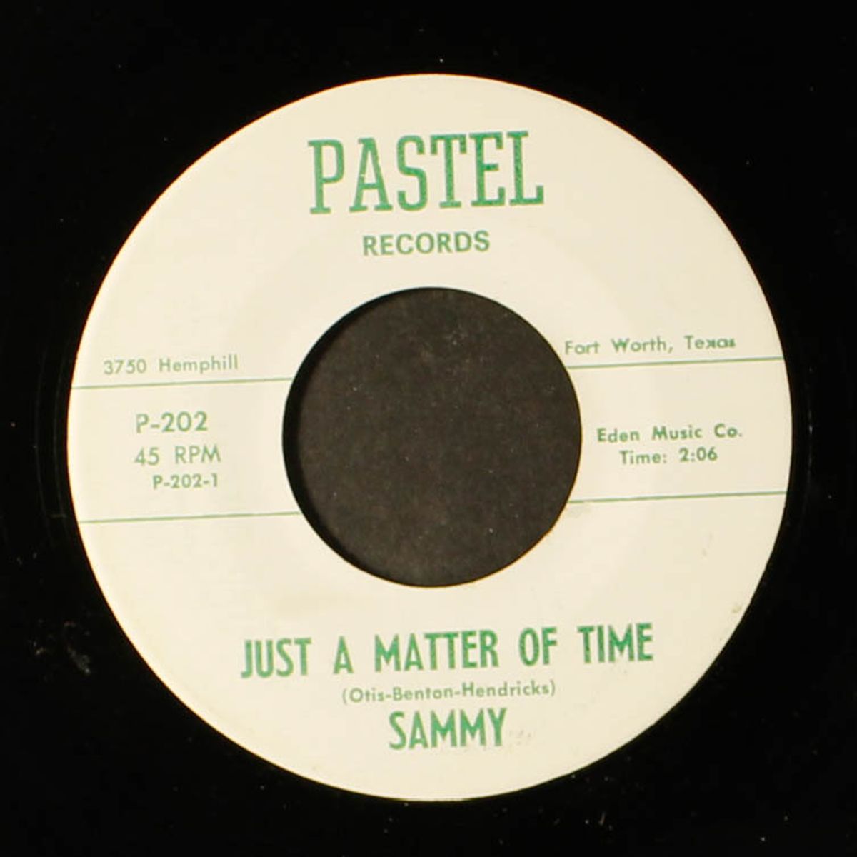 just a matter of time / i'd rather lose my heart by SAMMY