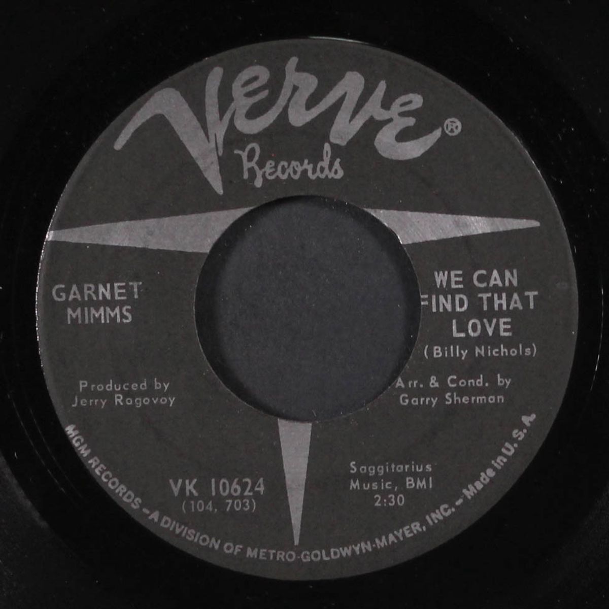 can you top this / we can find that love by GARNET MIMMS