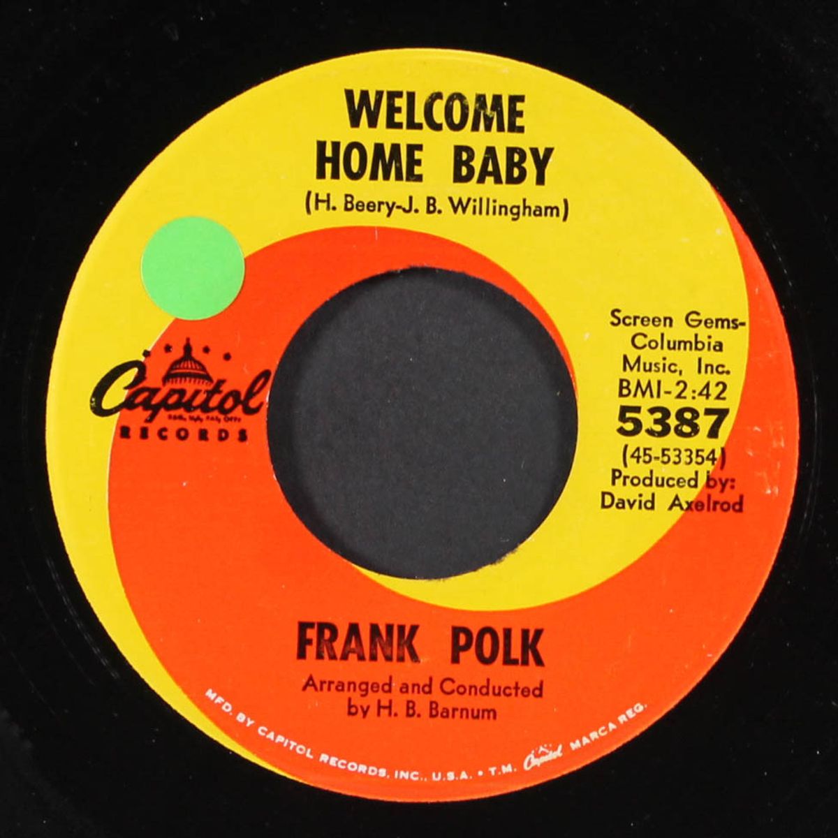 trying to keep up with the joneses / welcome home baby by FRANK POLK