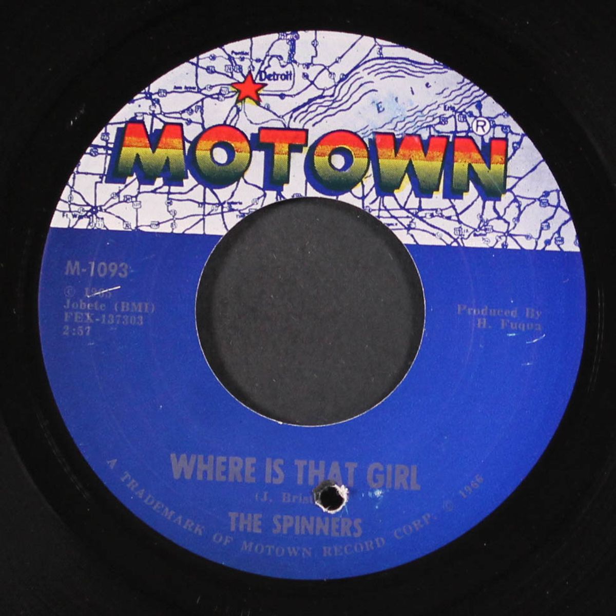 truly yours / where is that girl by SPINNERS