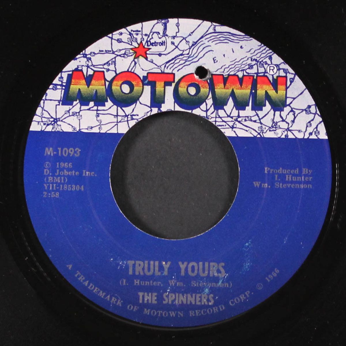 truly yours / where is that girl by SPINNERS