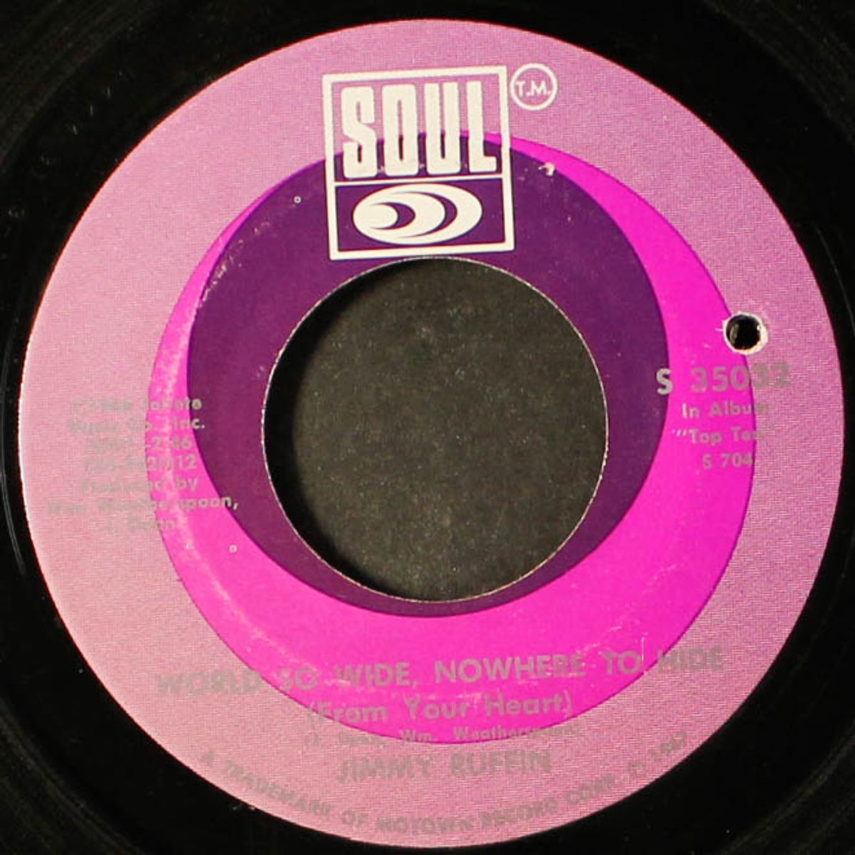 gonna give her all the love i've got / world so wide, nowhere to hide by JIMMY RUFFIN