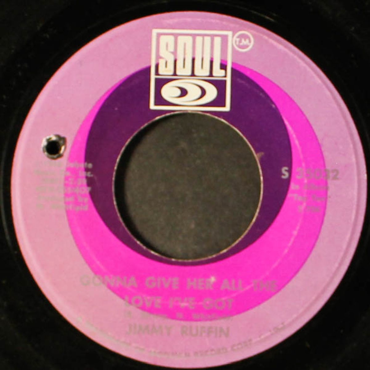 gonna give her all the love i've got / world so wide, nowhere to hide by JIMMY RUFFIN