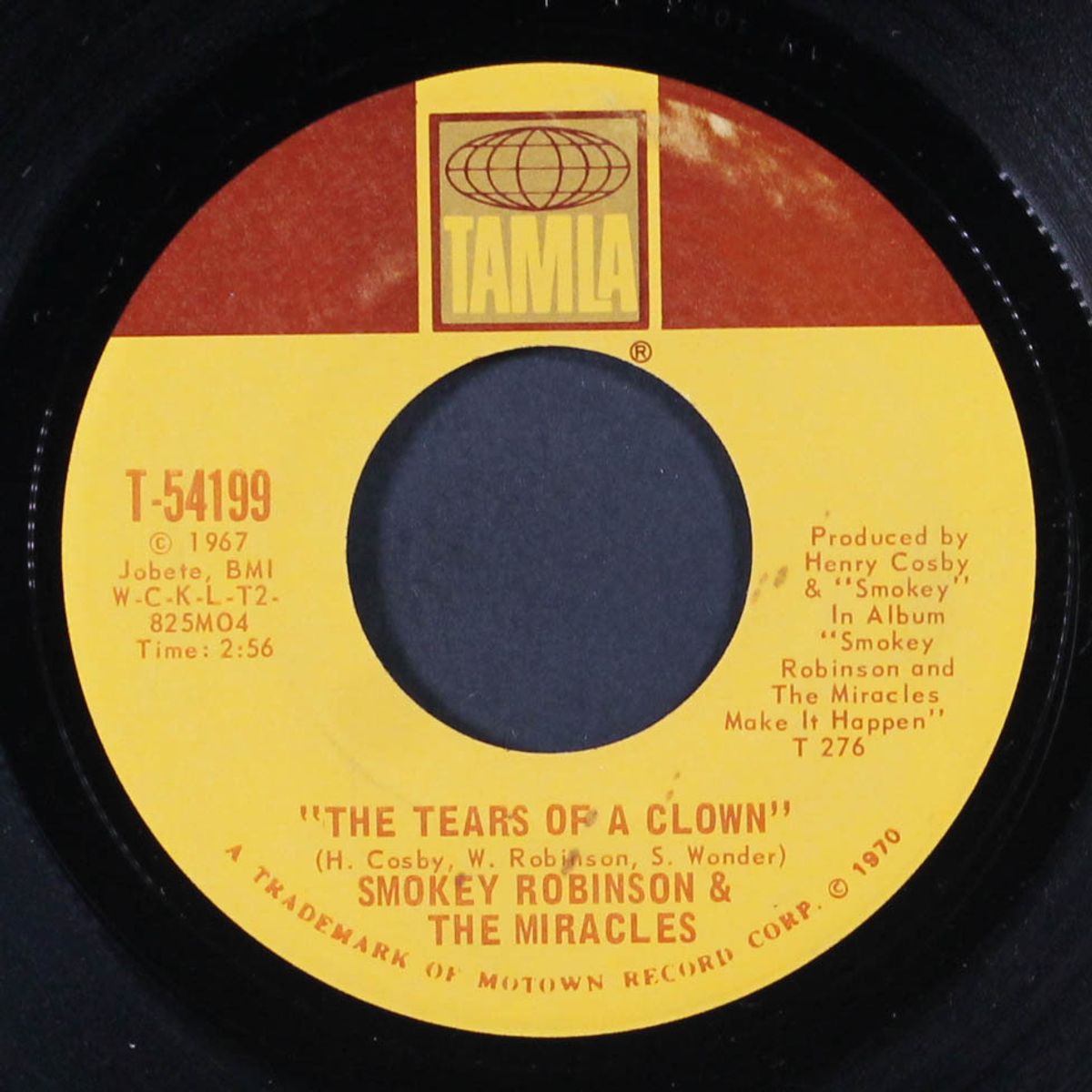 the tears of a clown / promise me by SMOKEY ROBINSON & MIRACLES