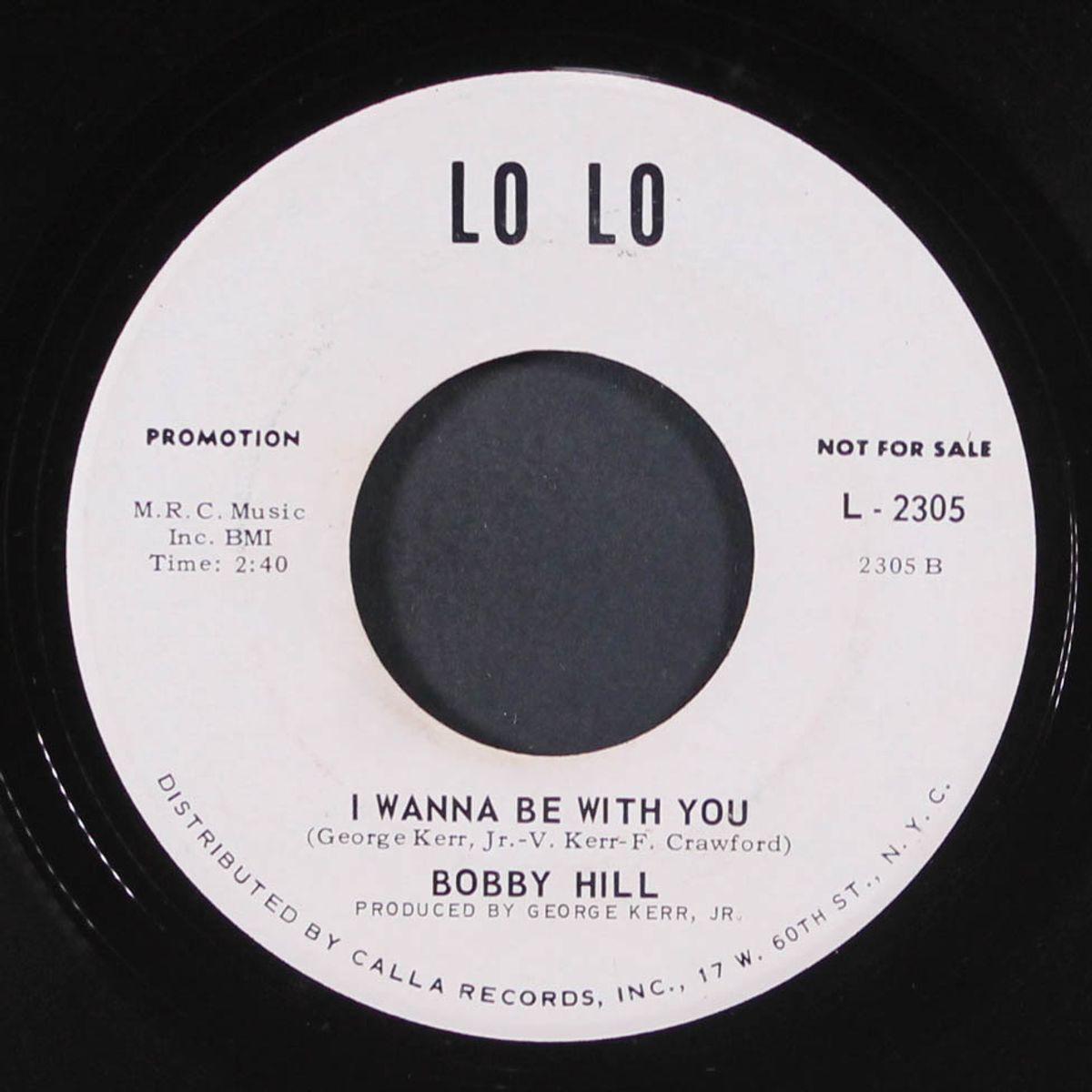 the children / i wanna be with you by BOBBY HILL