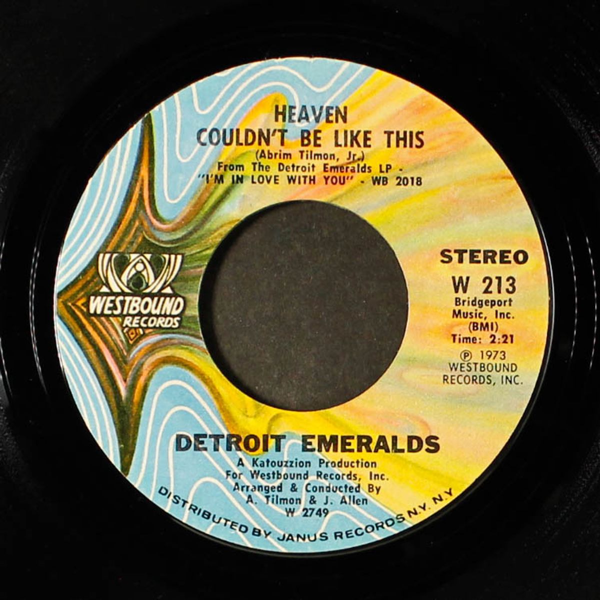 you're gettin' a little too smart / heaven couldn't be like this by DETROIT EMERALDS