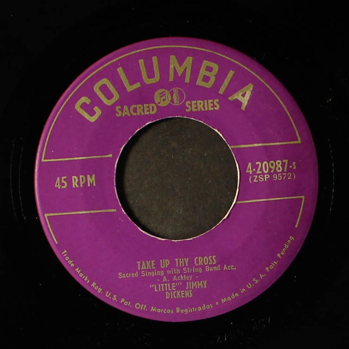 take up thy cross / just a closer walk with thee by LITTLE JIMMY DICKENS