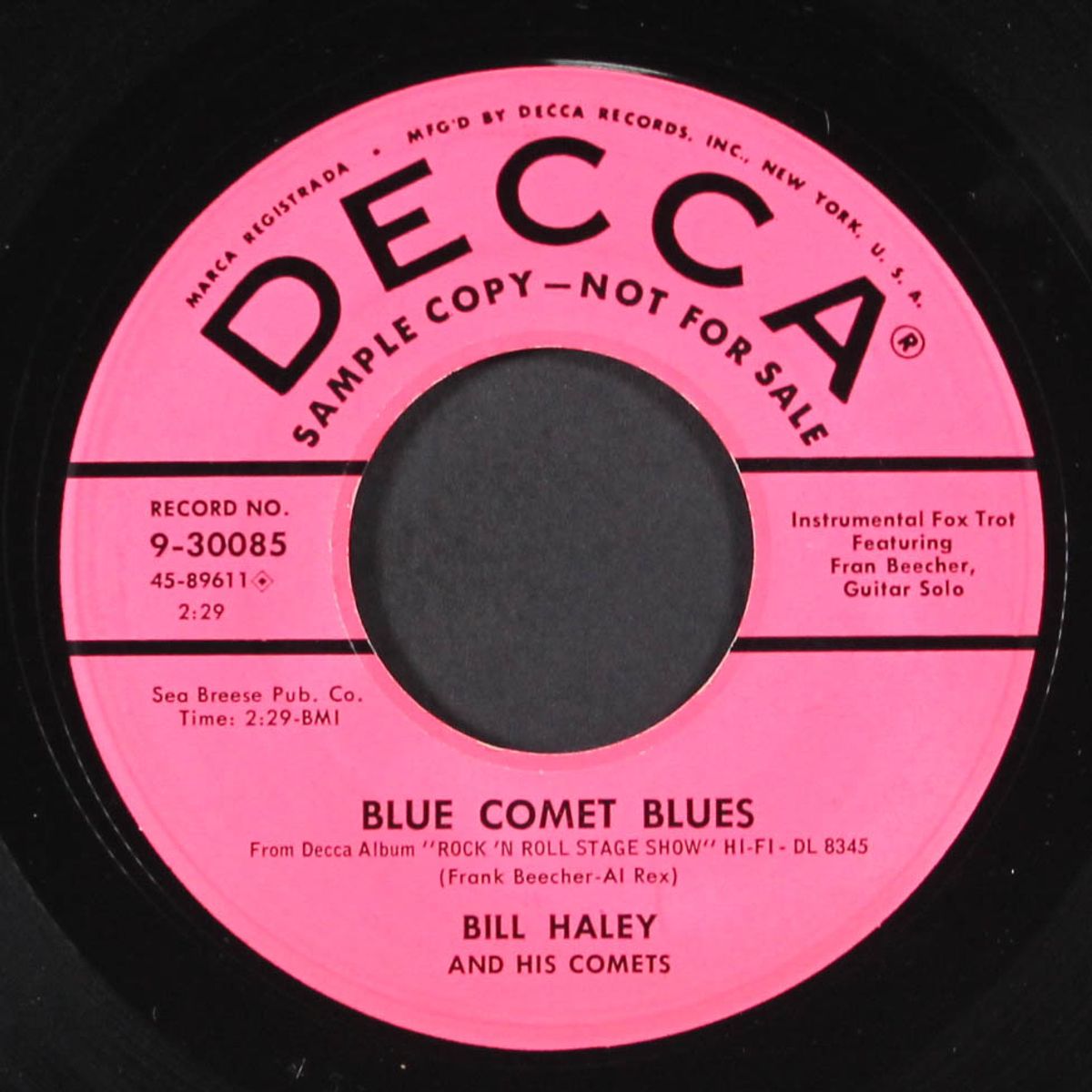 blue comet blues by BILL HALEY