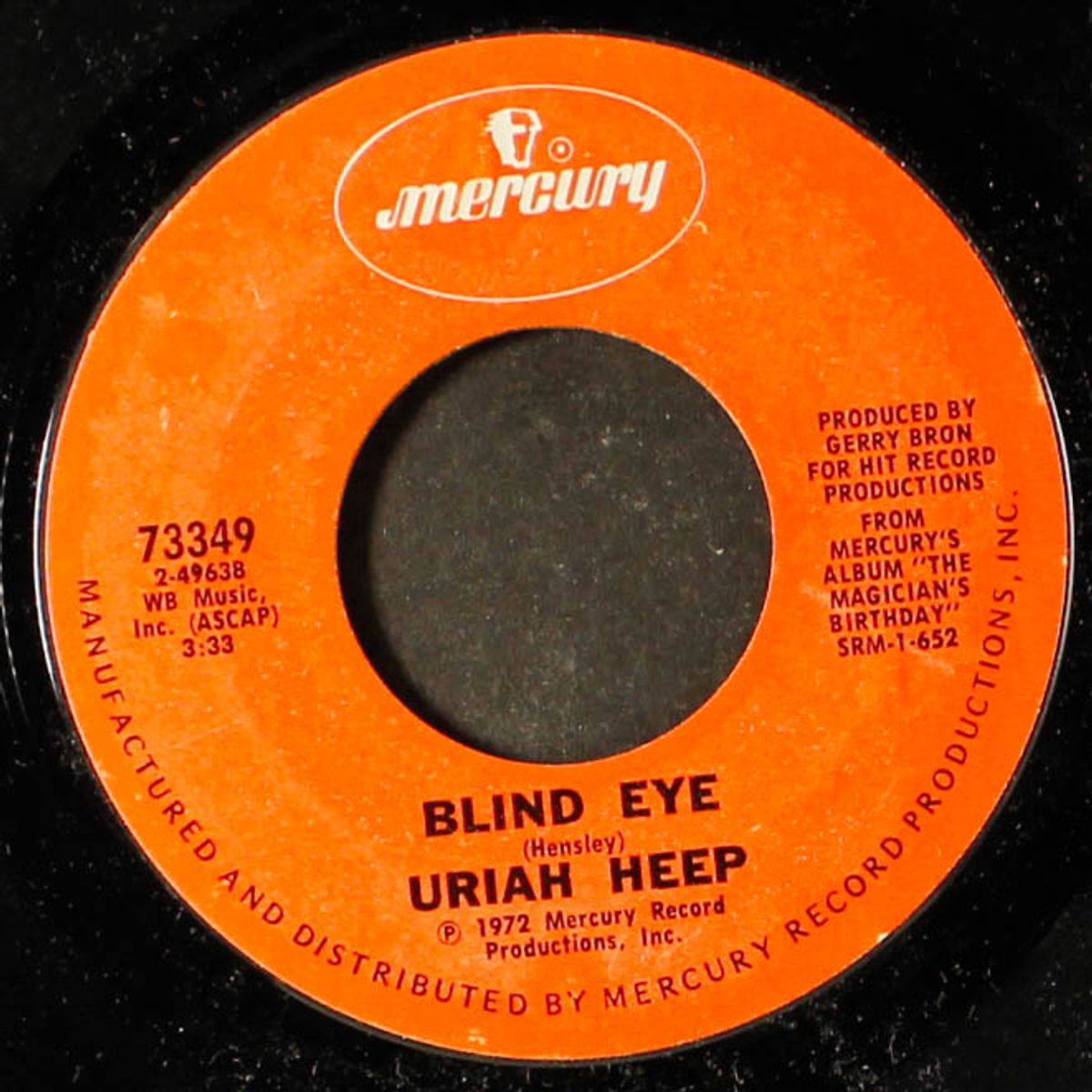 sweet lorraine / blind eye by URIAH HEEP