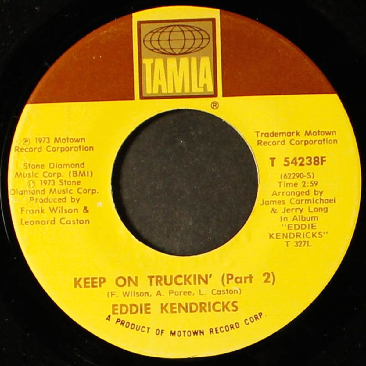 keep on truckin' / pt. 2 by EDDIE KENDRICKS