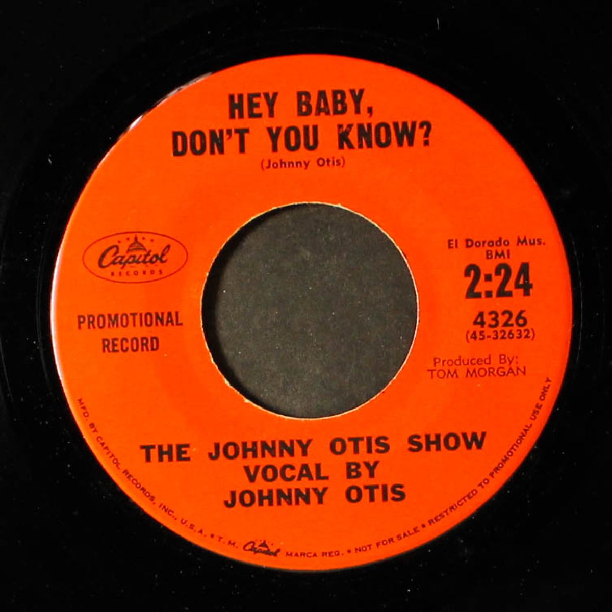 mumblin' mosie / hey baby, don't you know? by JOHNNY OTIS
