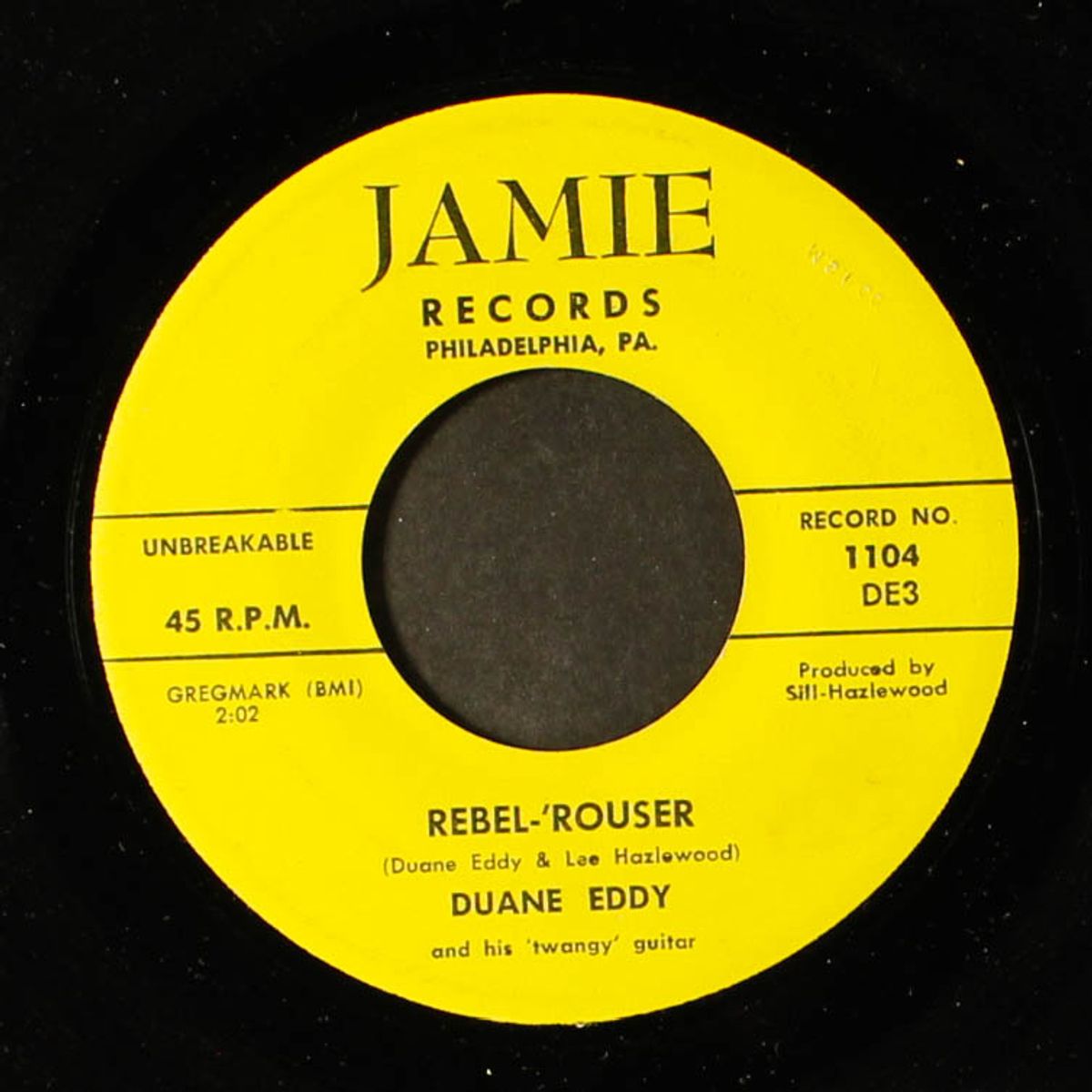 rebel-'rouser / stalkin' by DUANE EDDY