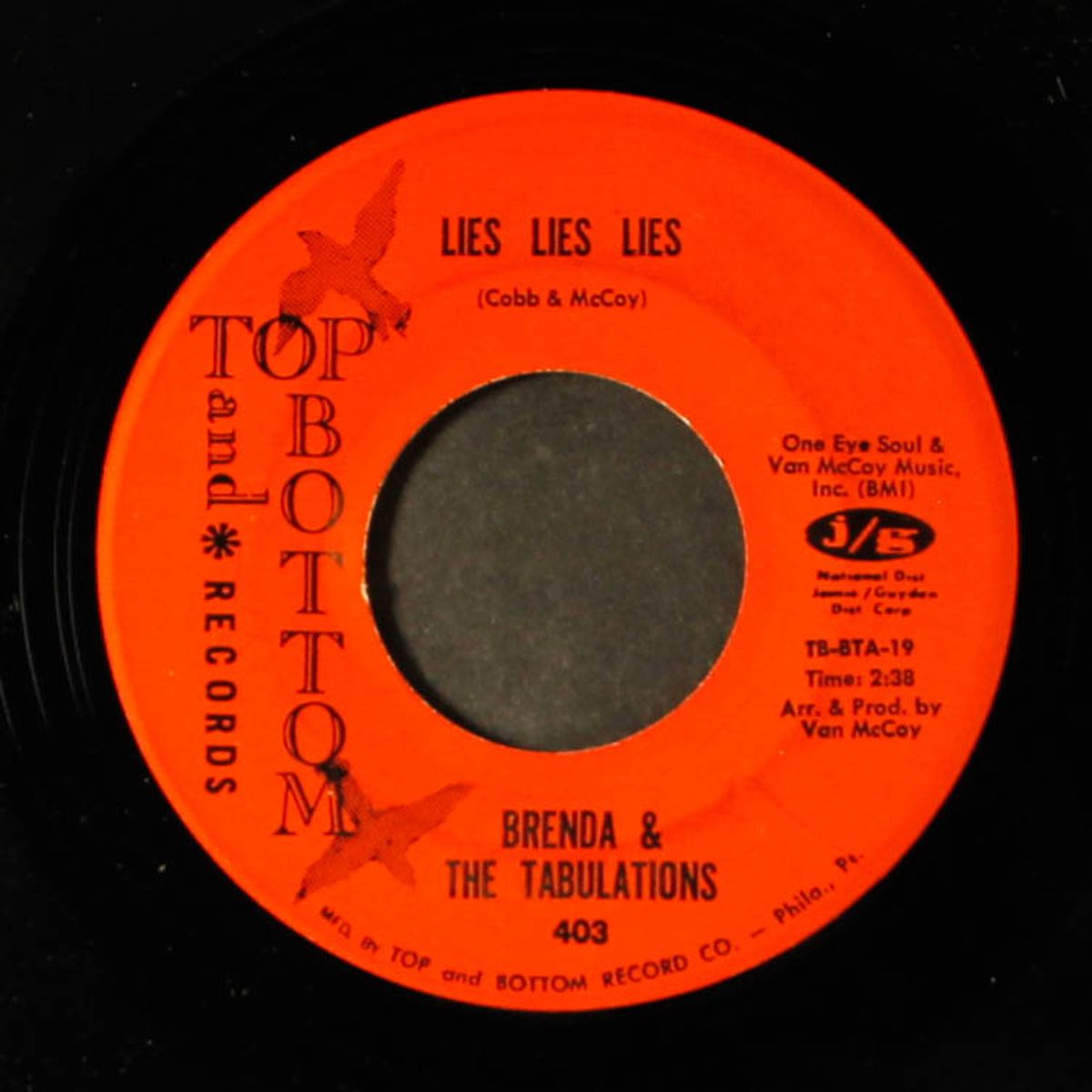 and my heart sang / lies lies lies by BRENDA & TABULATIONS