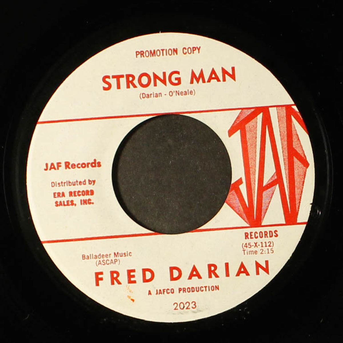 johnny willow / strong man by FRED DARIAN