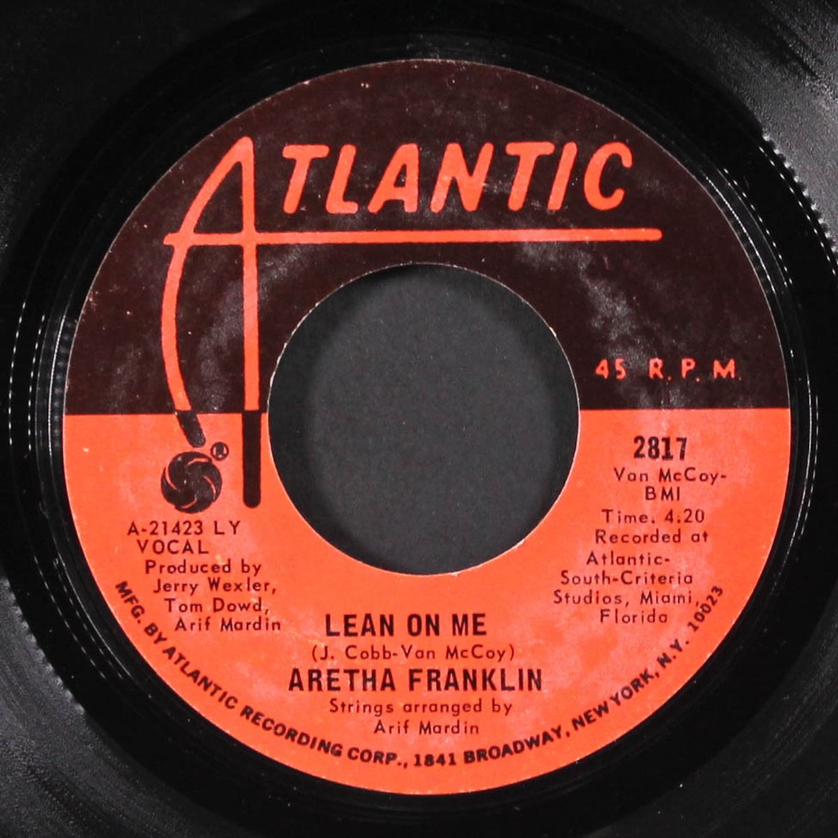 spanish harlem / lean on me by ARETHA FRANKLIN