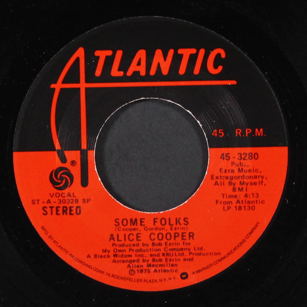 department of youth / some folks by ALICE COOPER