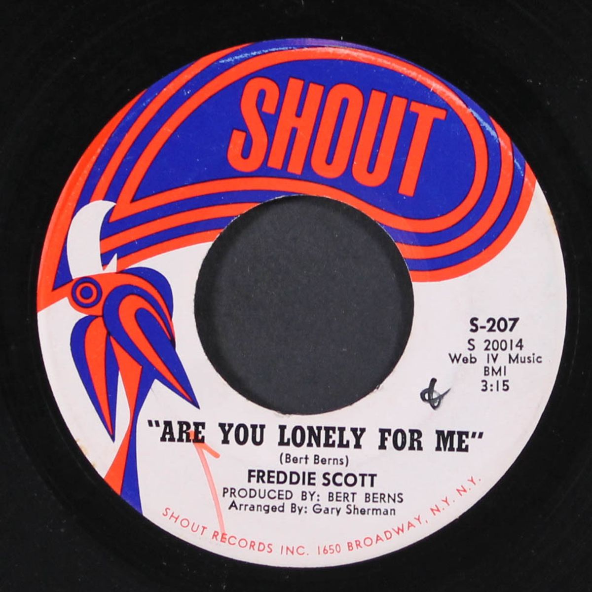 are you lonely for me / where were you by FREDDIE SCOTT