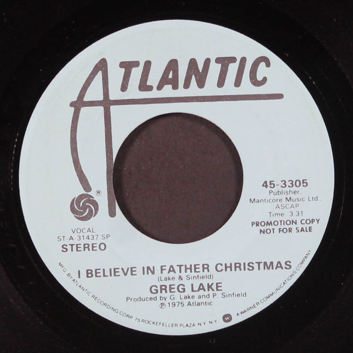 i believe in father christmas / humbug by GREG LAKE