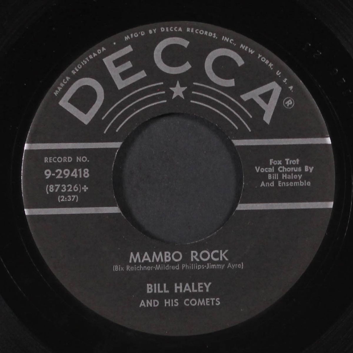 mambo rock / birth of the boogie by BILL HALEY