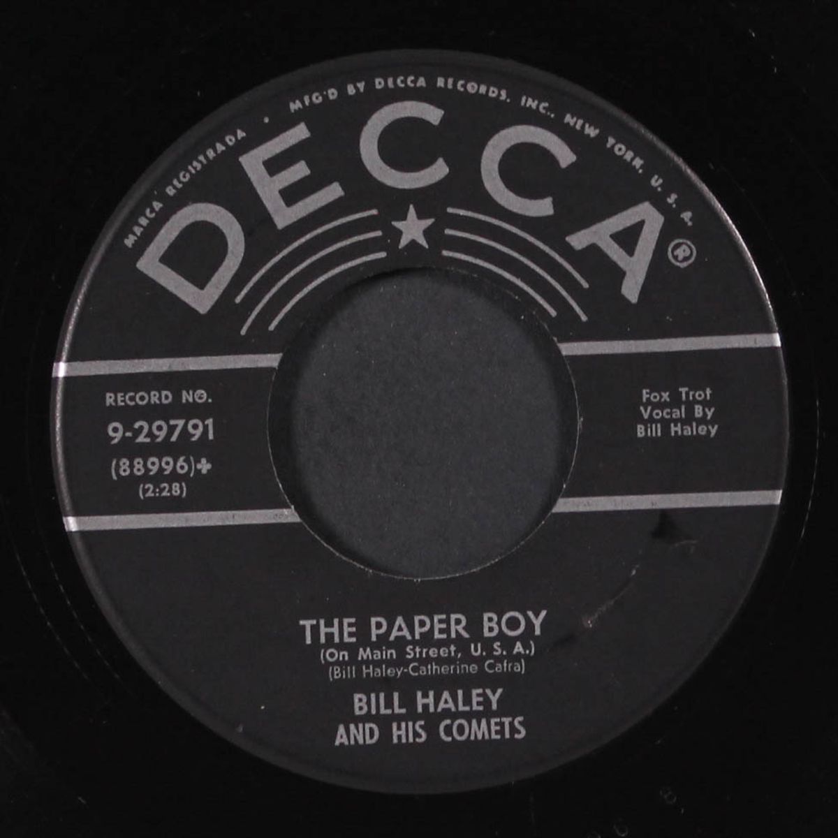 see you later, alligator / the paper boy by BILL HALEY & COMETS