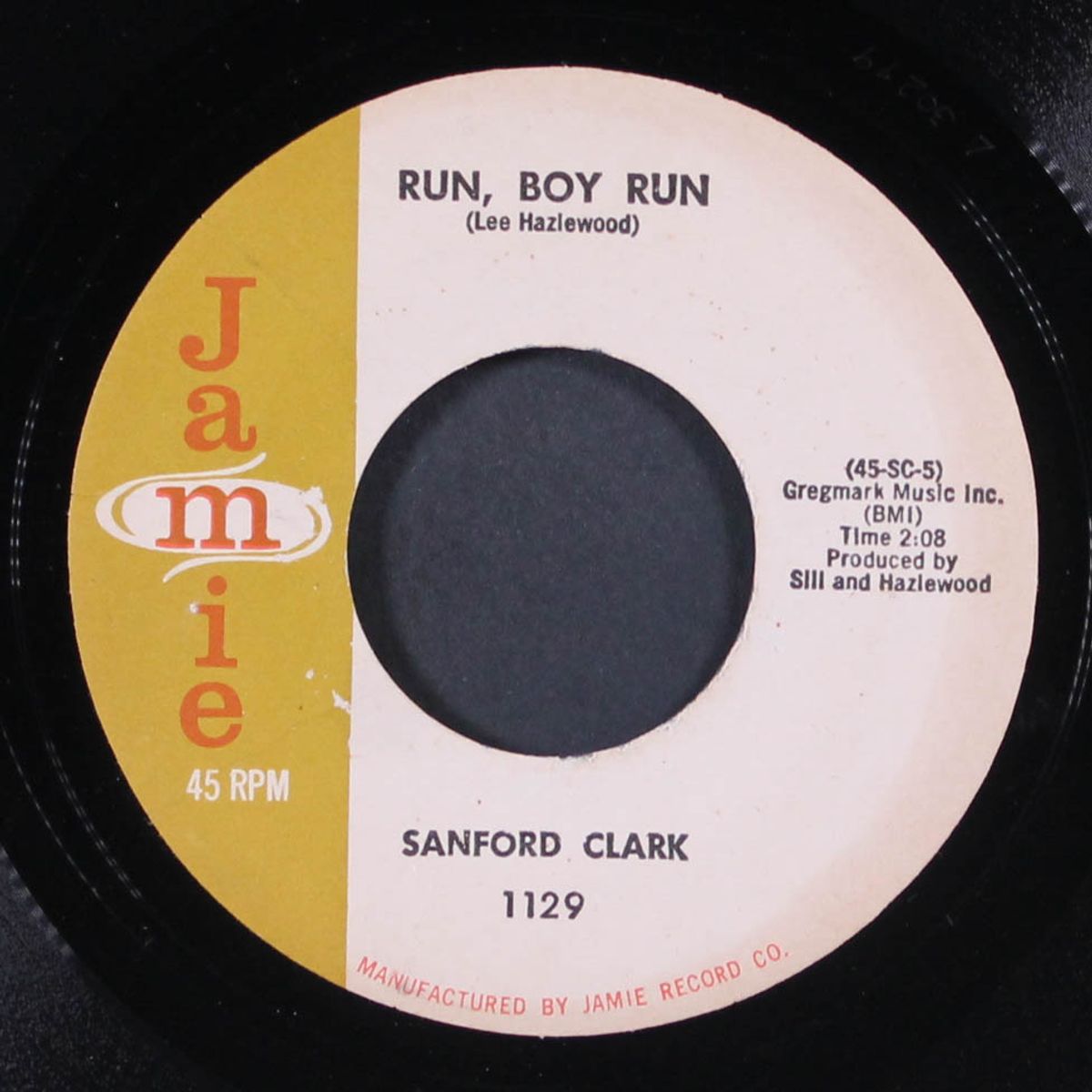 run, boy run / new kind of fool by SANFORD CLARK