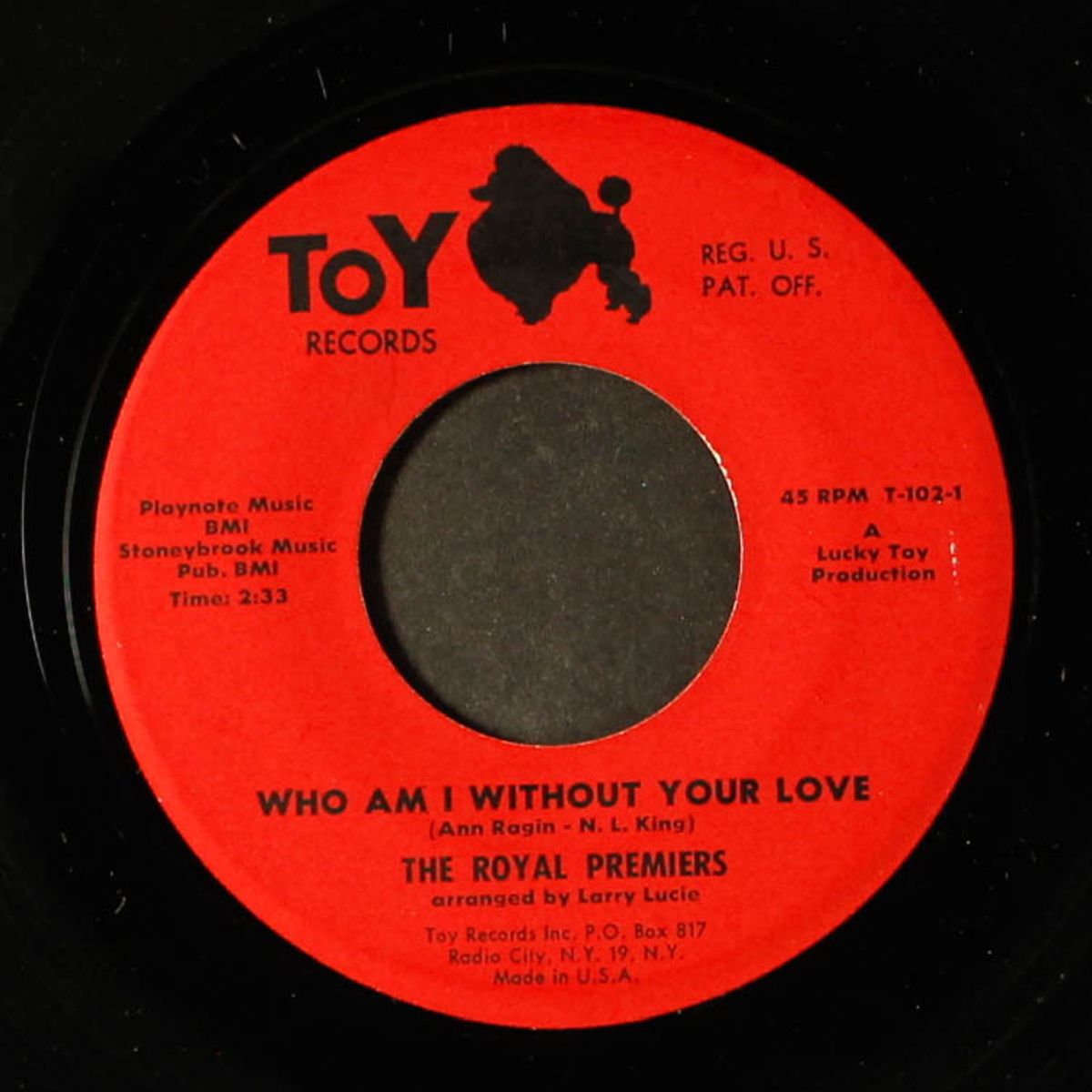 who am i without your love / i wanna love, love, love by ROYAL PREMIERS
