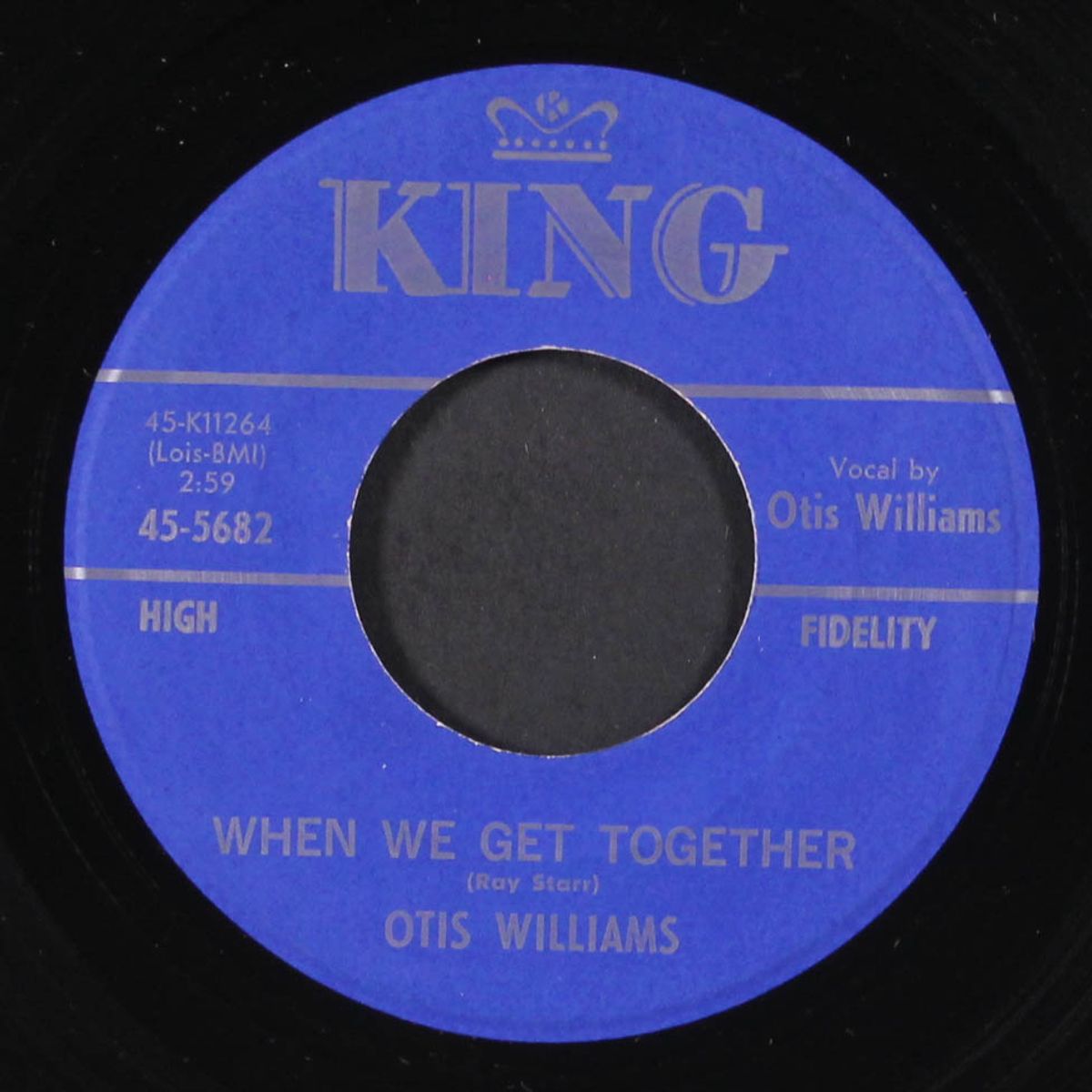 when we get together / only young once by OTIS WILLIAMS