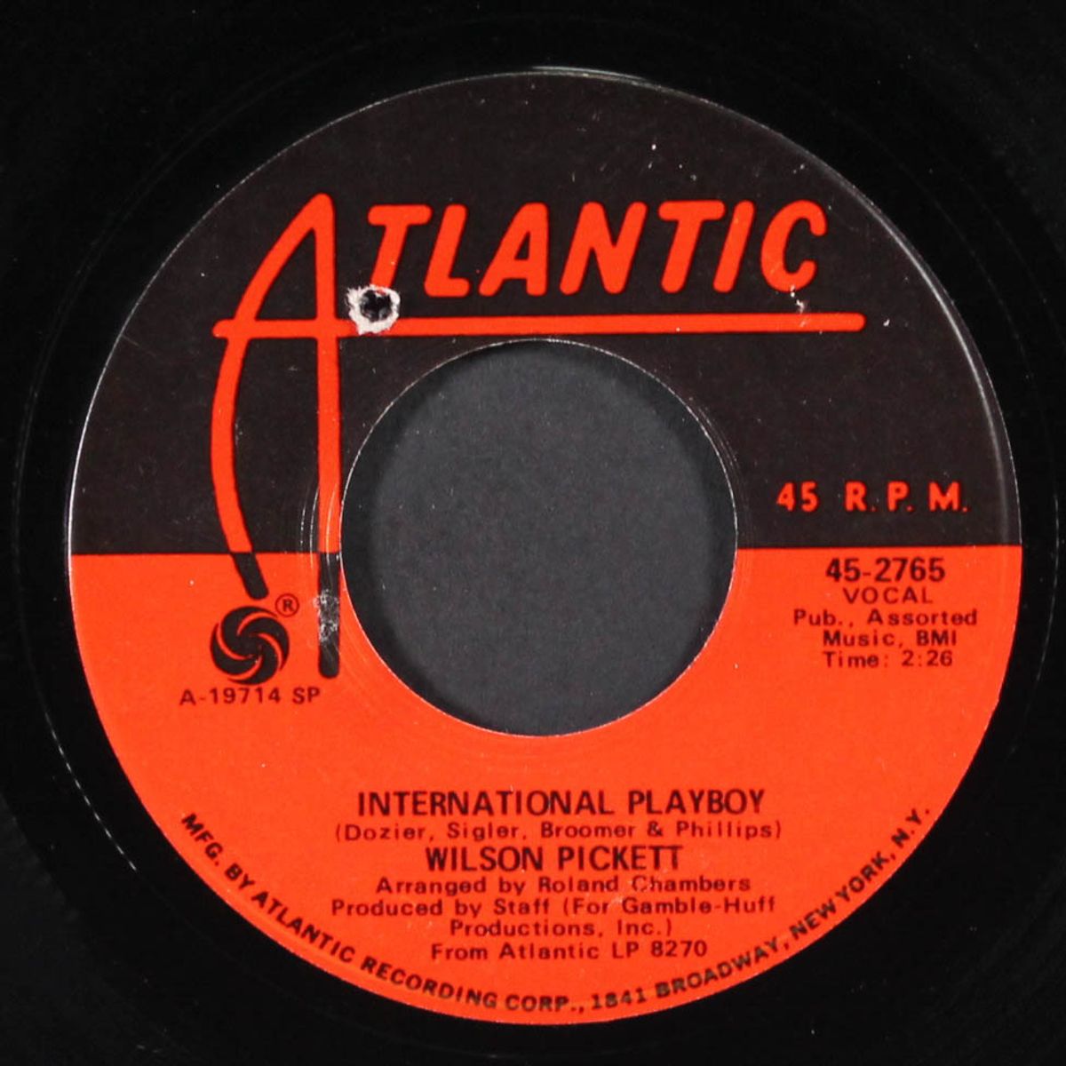 engine number 9 / international playboy by WILSON PICKETT