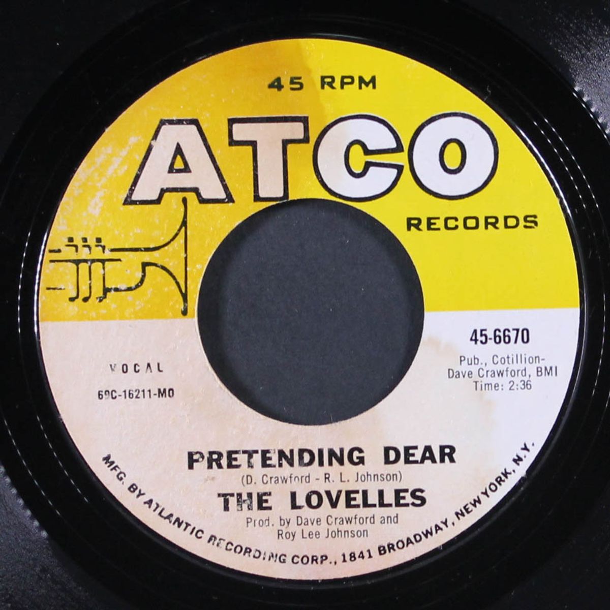 pretending dear / i'm comin' today by LOVELLES