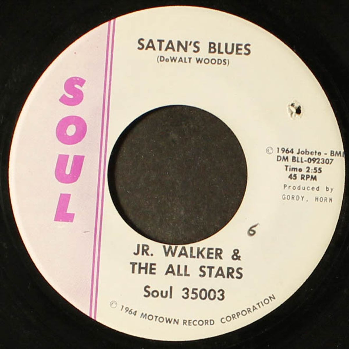 satan's blues / monkey jump by JR. WALKER