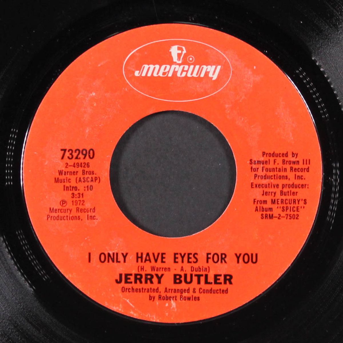 i only have eyes for you by JERRY BUTLER
