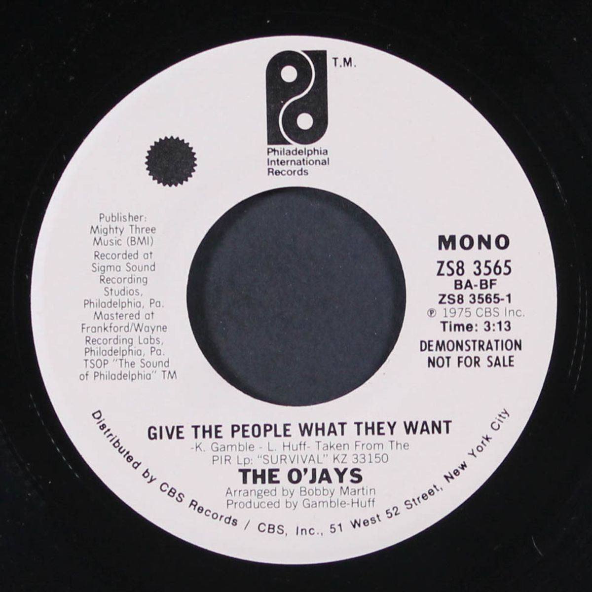 give the people what they want / mono by O'JAYS