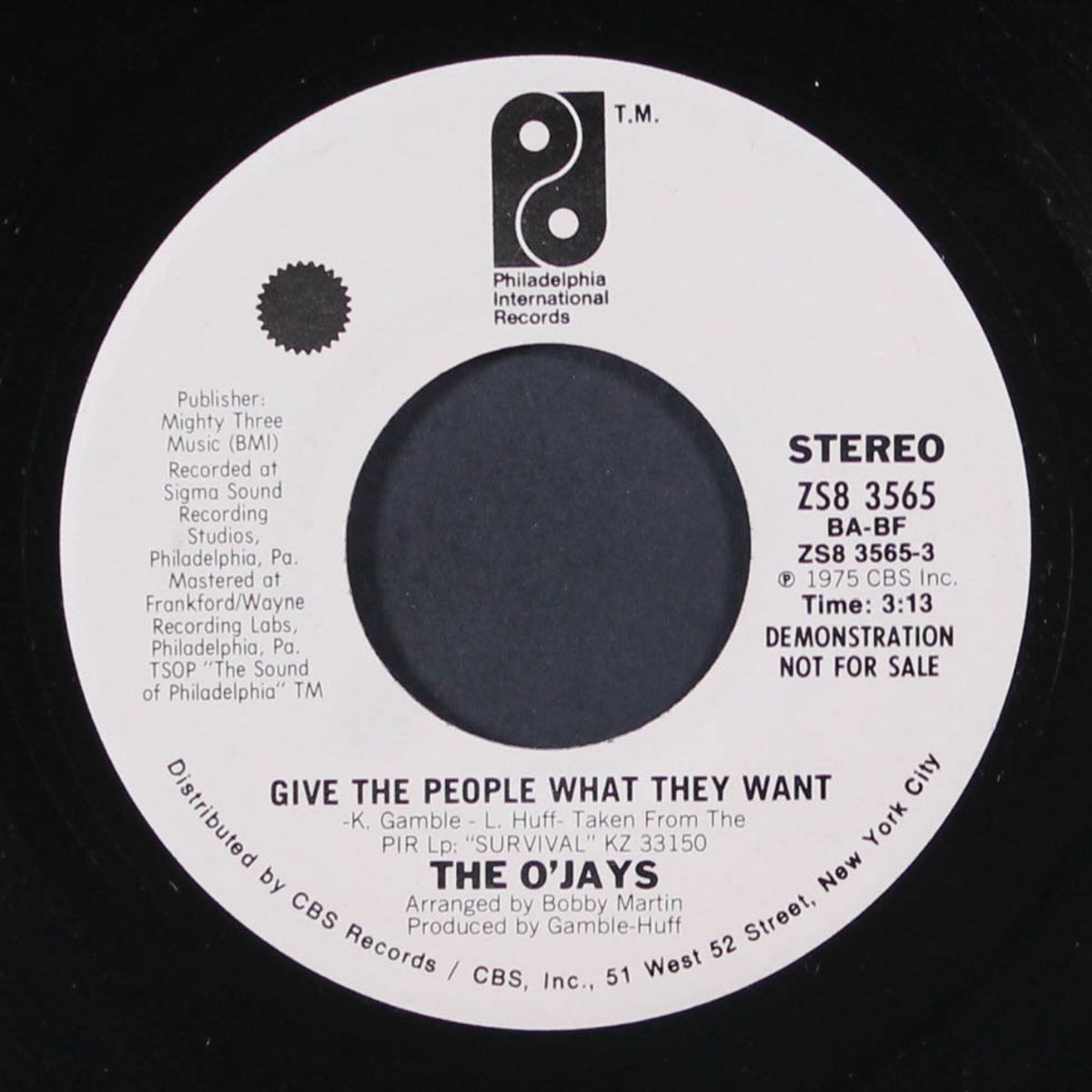 give the people what they want / mono by O'JAYS