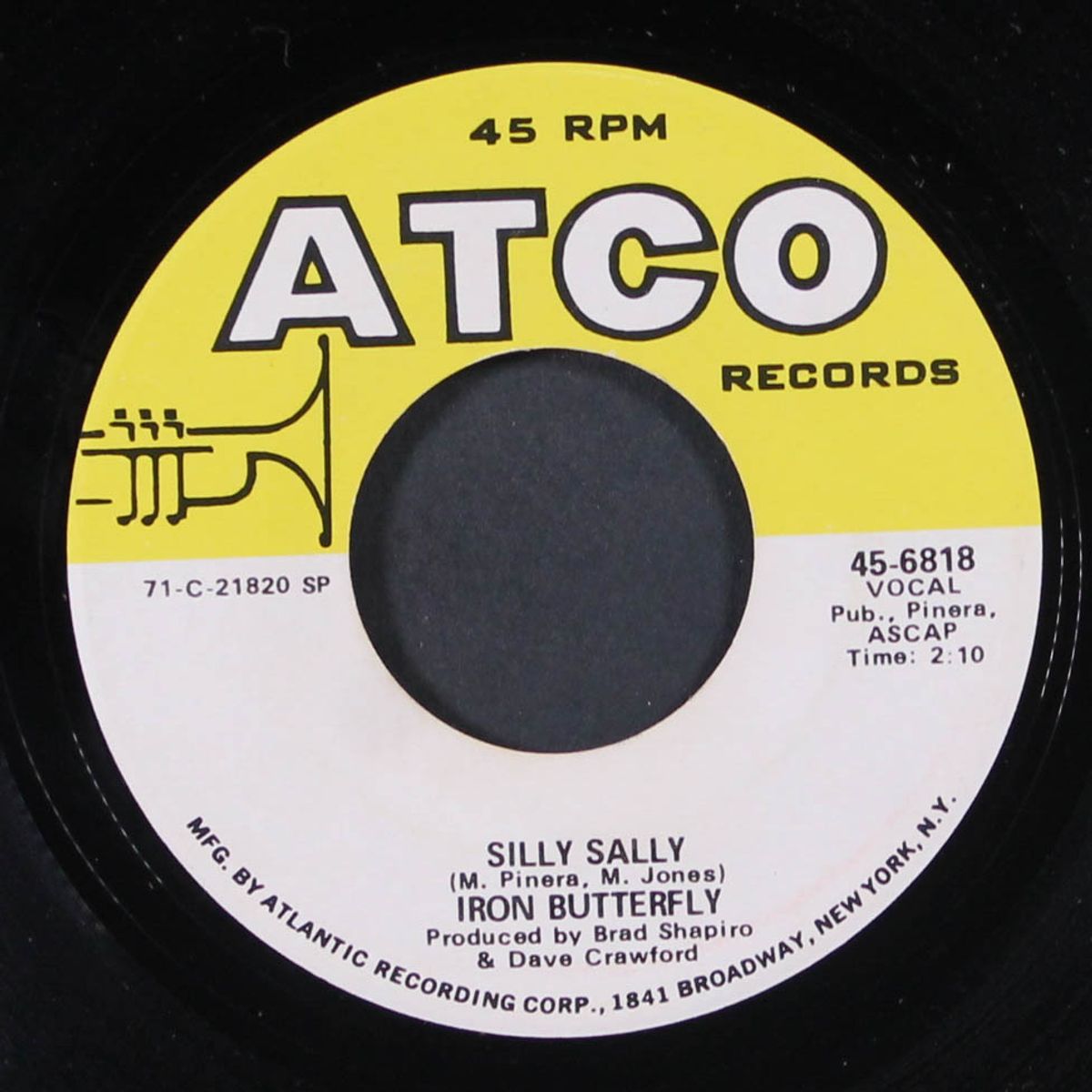 silly sally / stone believer by IRON BUTTERFLY