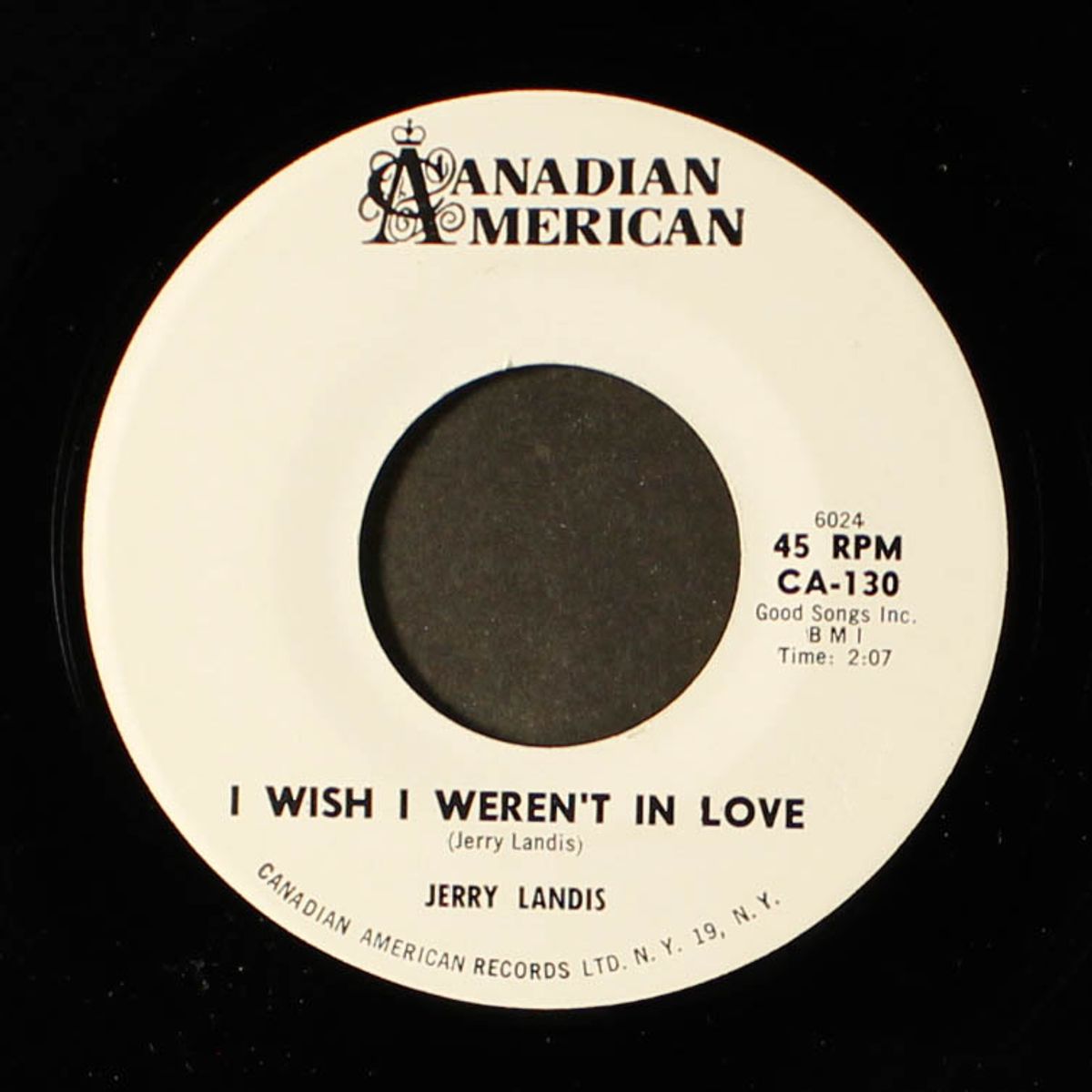 i wish i weren't in love / i'm lonely by JERRY LANDIS