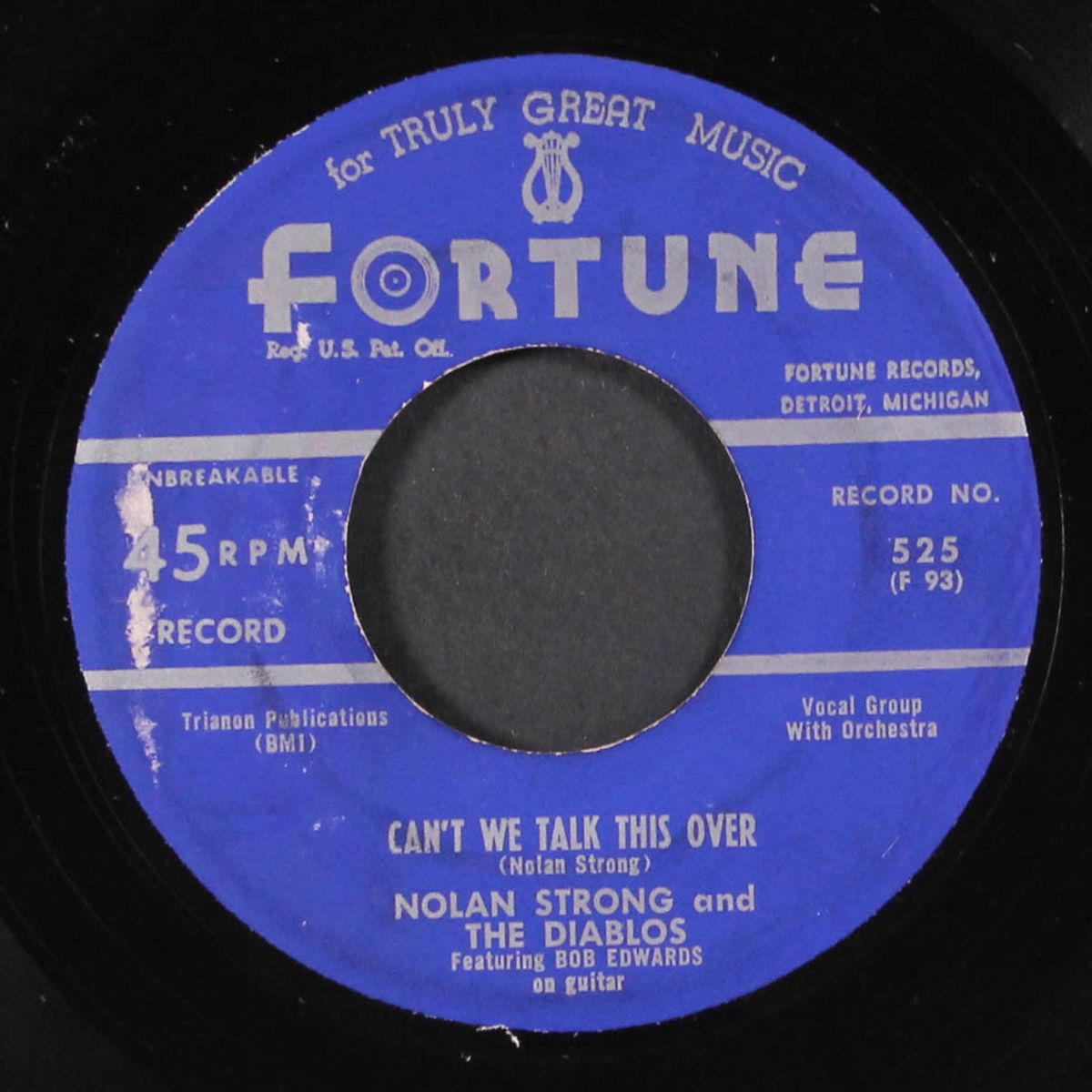 can't we talk this over / the mambo of love by NOLAN STRONG & DIABLOS