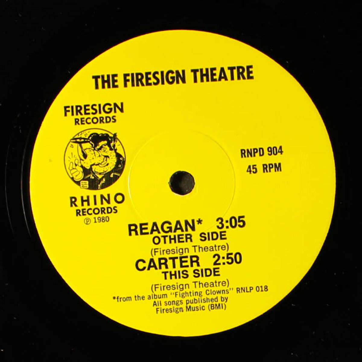 reagan / carter by FIRESIGN THEATRE
