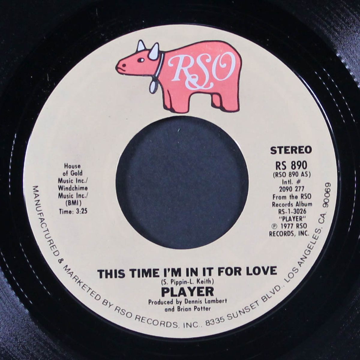 this time i'm in it for love by PLAYER