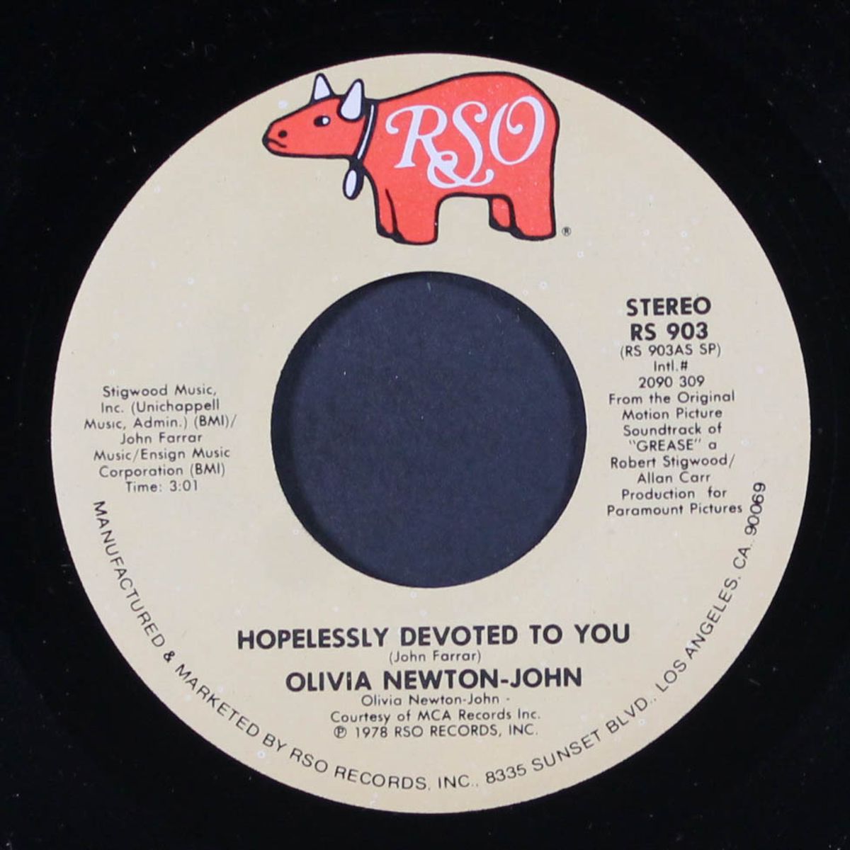 hopelessly devoted to you by OLIVIA NEWTON-JOHN