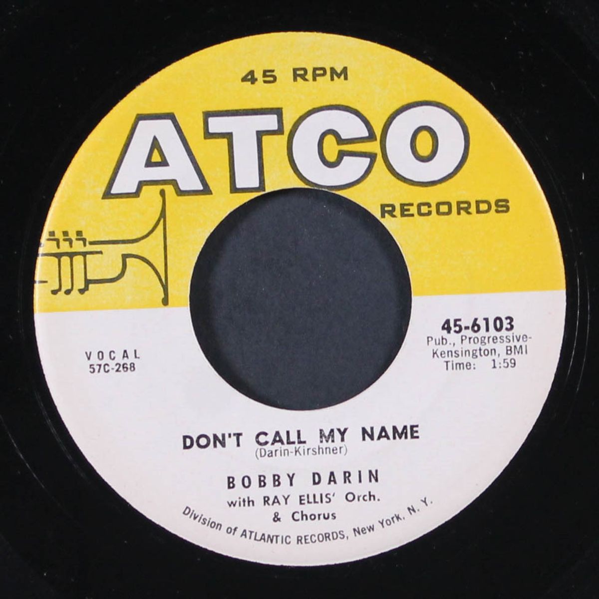pretty betty / don't call my name by BOBBY DARIN