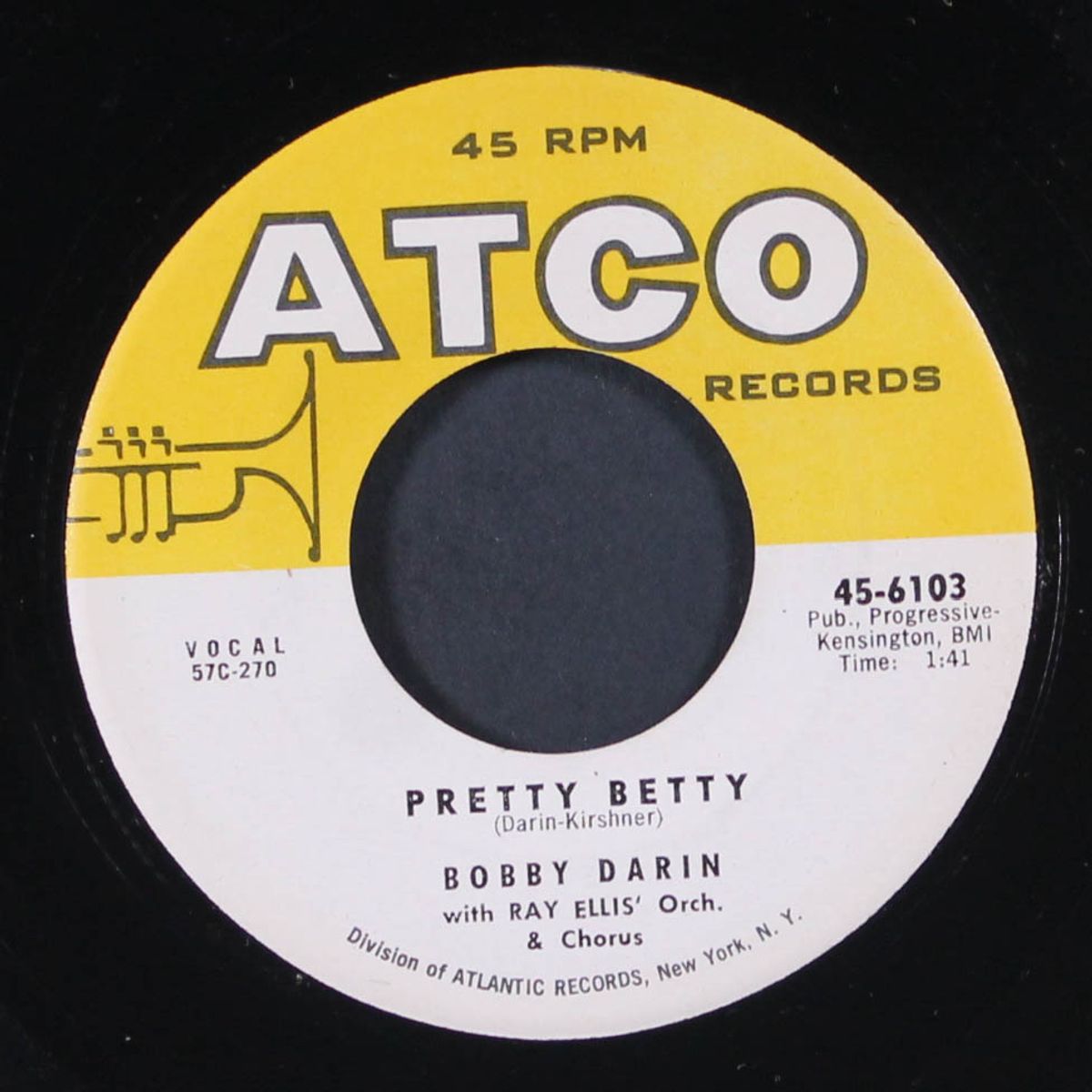 pretty betty / don't call my name by BOBBY DARIN
