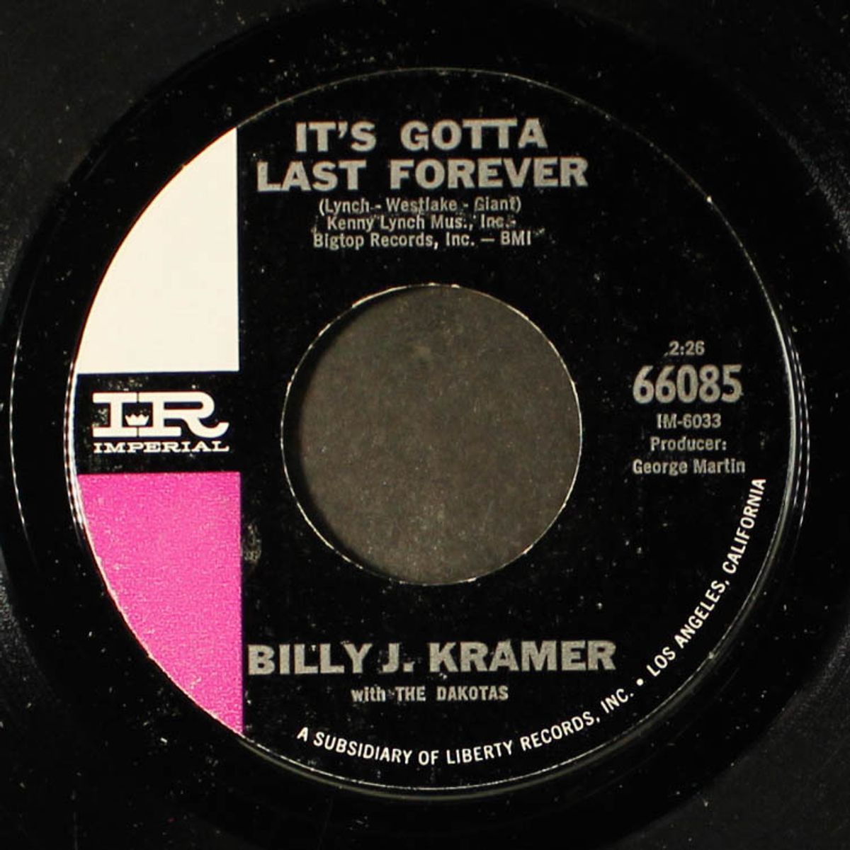 they remind me of you / it's gotta last forever by BILLY J. KRAMER & DAKOTAS