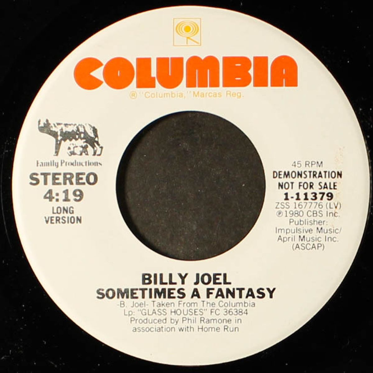 sometimes a fantasy by BILLY JOEL