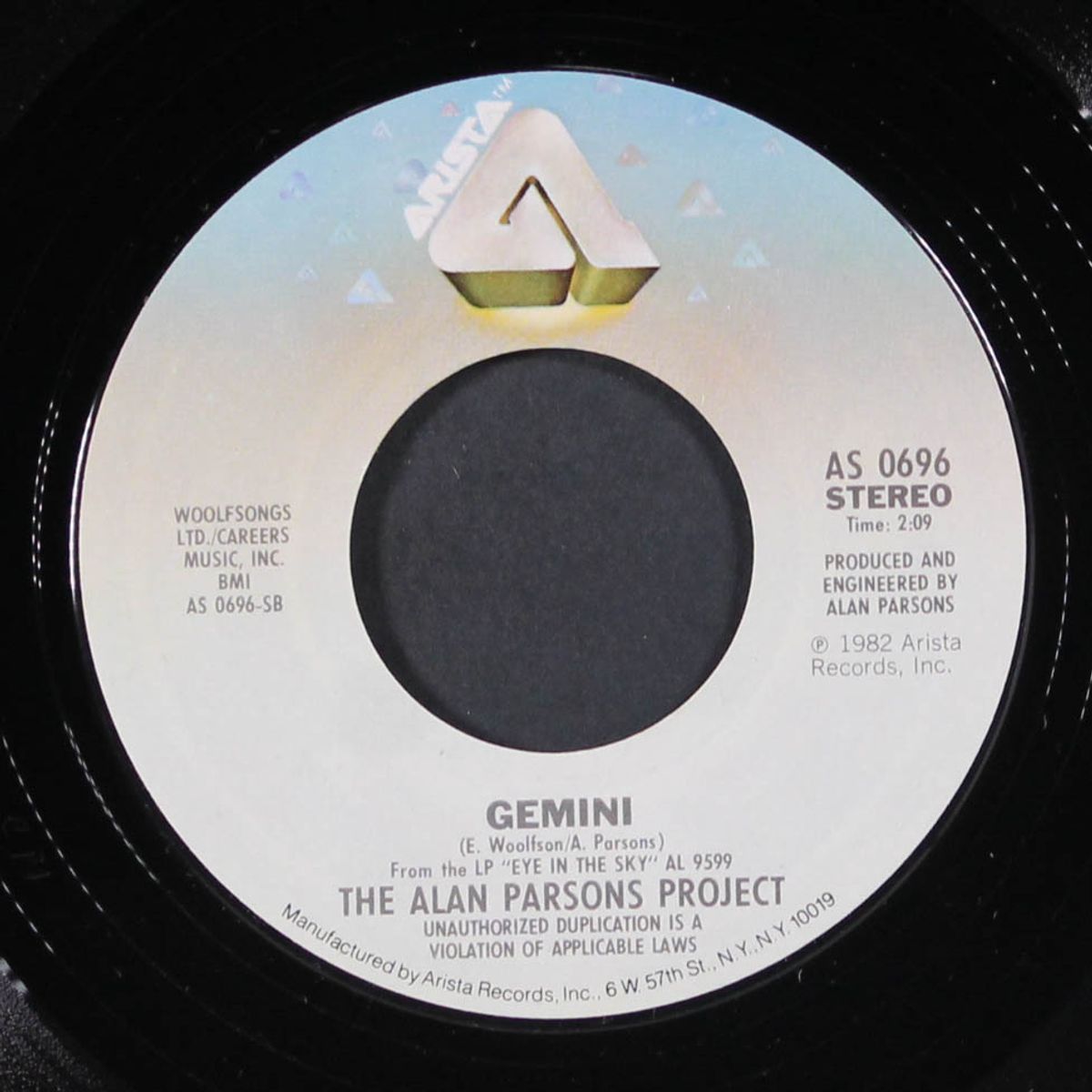 eye in the sky / gemini by ALAN PARSONS PROJECT