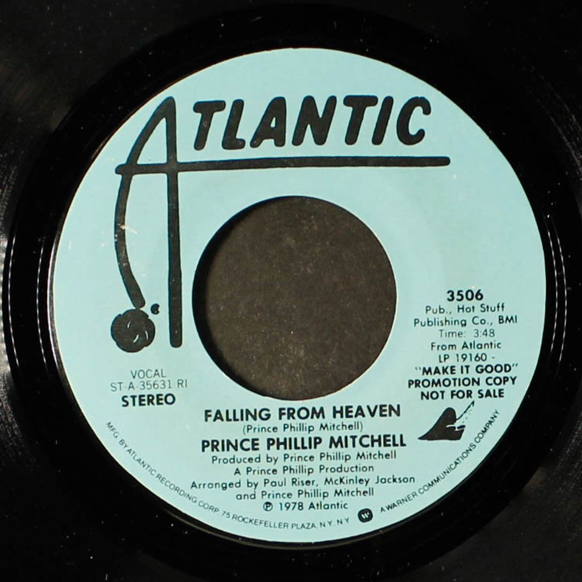 you're all i got in the world / falling from heaven by PRINCE PHILLIP MITCHELL